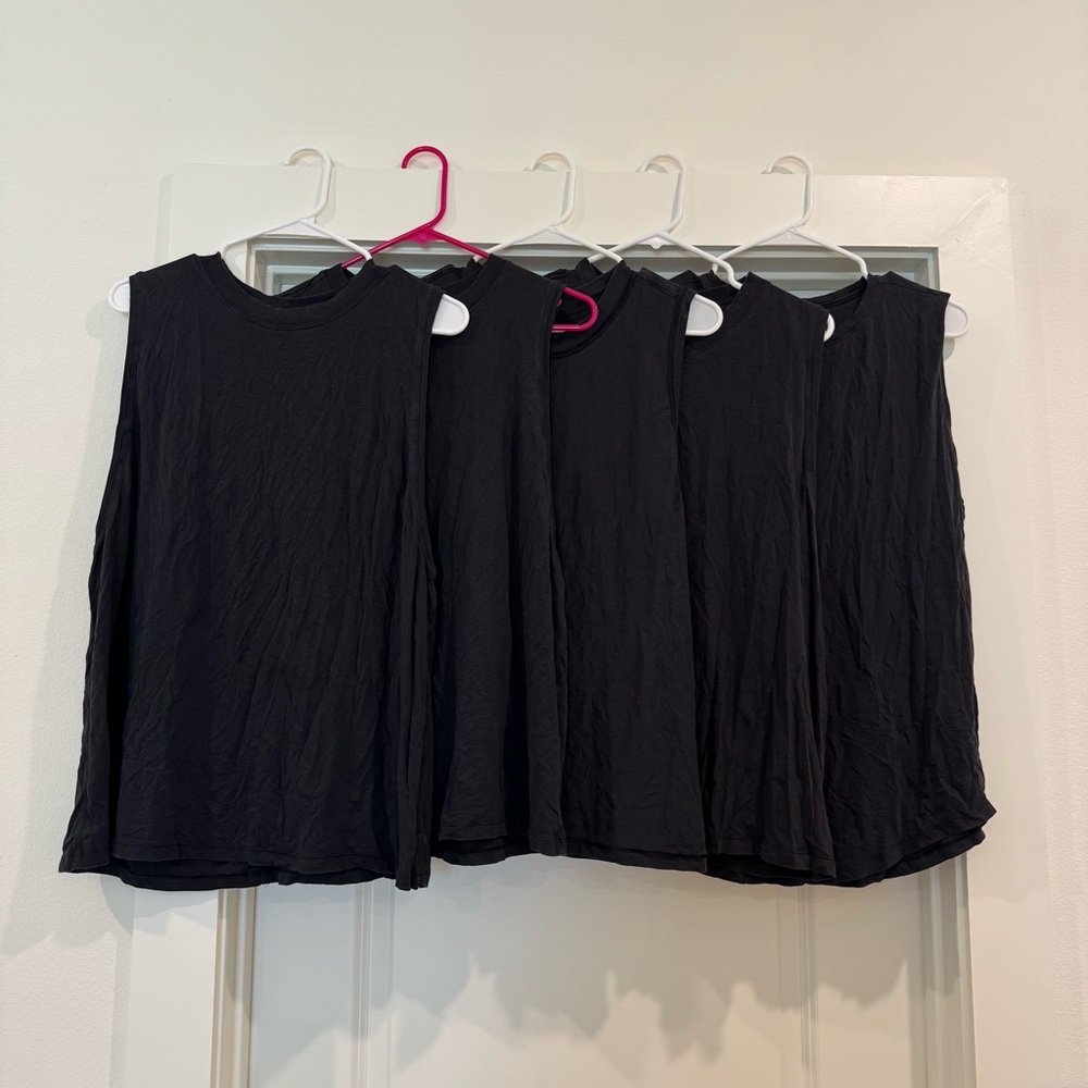 Lululemon Black Sleeveless Workout Top